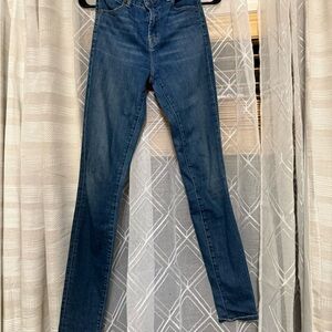 J Brand Dark Blue Skinny Jeans